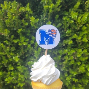 Graduation cupcake toppers | College Bound | High School Bound |class of 2024 Cupcake Topper |  Graduation Party | Class Reunion decoration