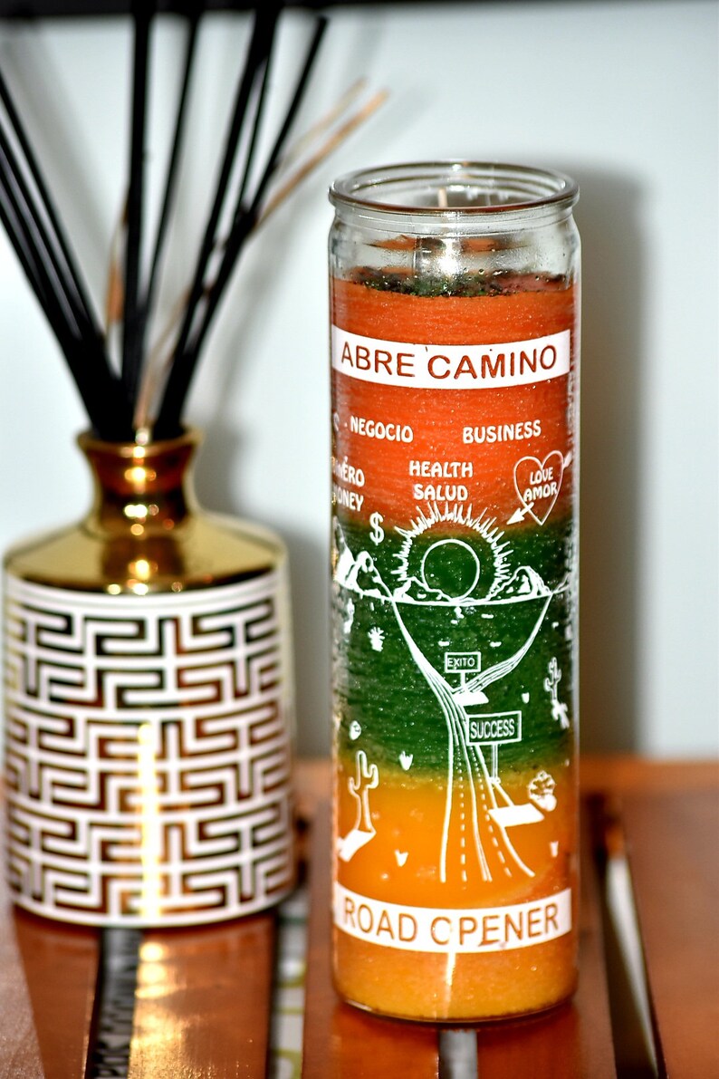 Road Opener 7 Day Candle Etsy