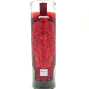 Ultimate Path to Succes-kaars - rood-op-zwart