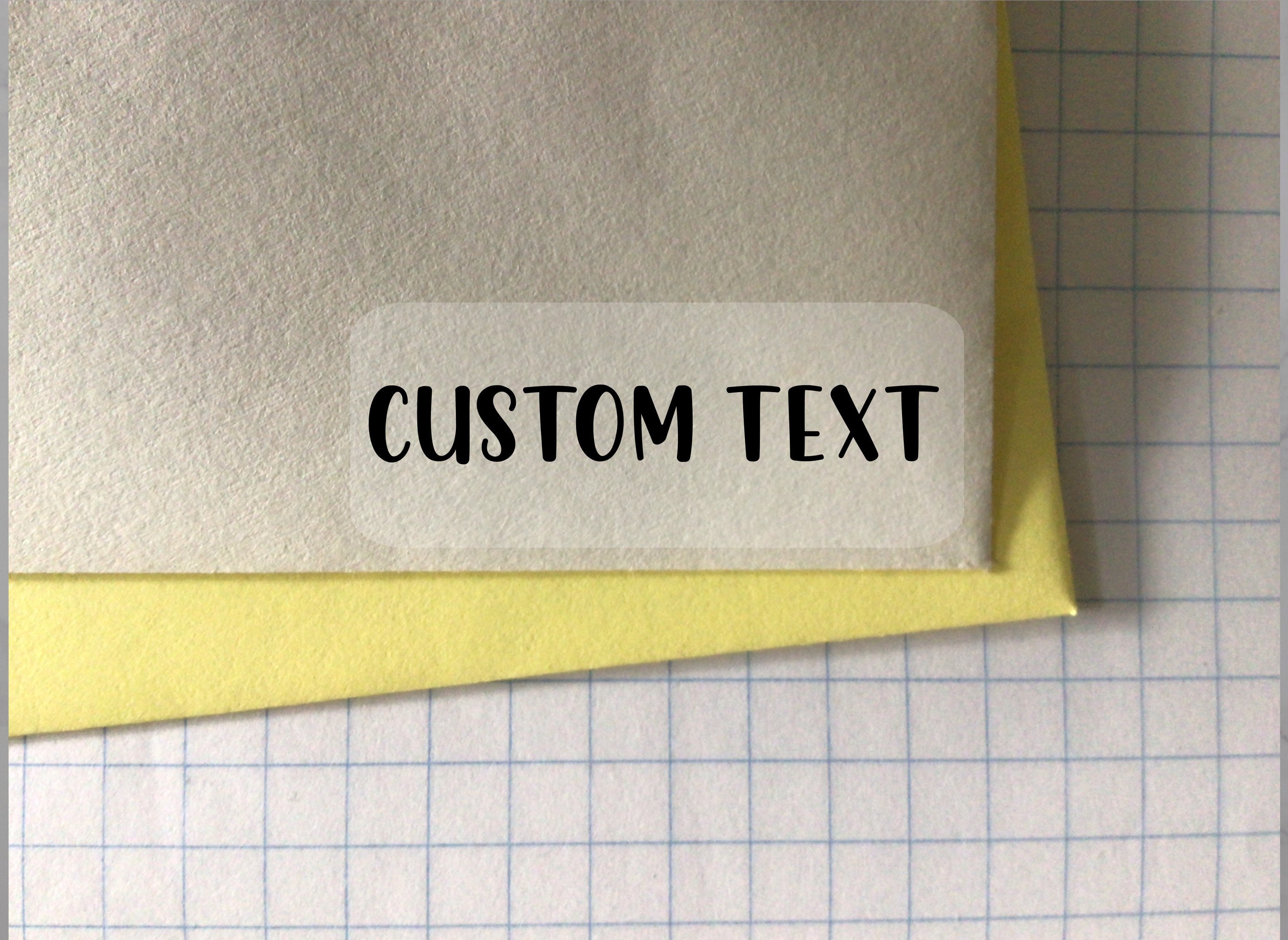 120 Blank Labels Clear Name Labels Simple Text Labels - Etsy