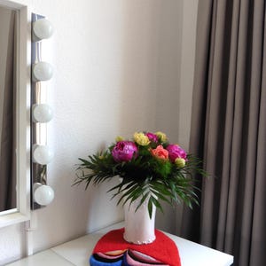 Coeur Arty - Mini Tapis Design en Laine - Dessous de Vase Contemporain afbeelding 11