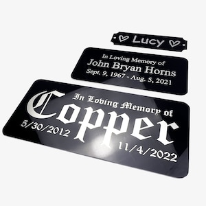 Engraved Plate Gloss Black Aluminum Engraving Customized Metal Name Plate Engraved Memorial Gift Personalized Sign Custom Label
