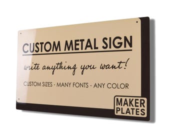 Metal Photo Print Indoor or Outdoor Sign Glossy ChromaLuxe Aluminum HD Print Personalized Wall Art Custom Business Sign Family Home Gift
