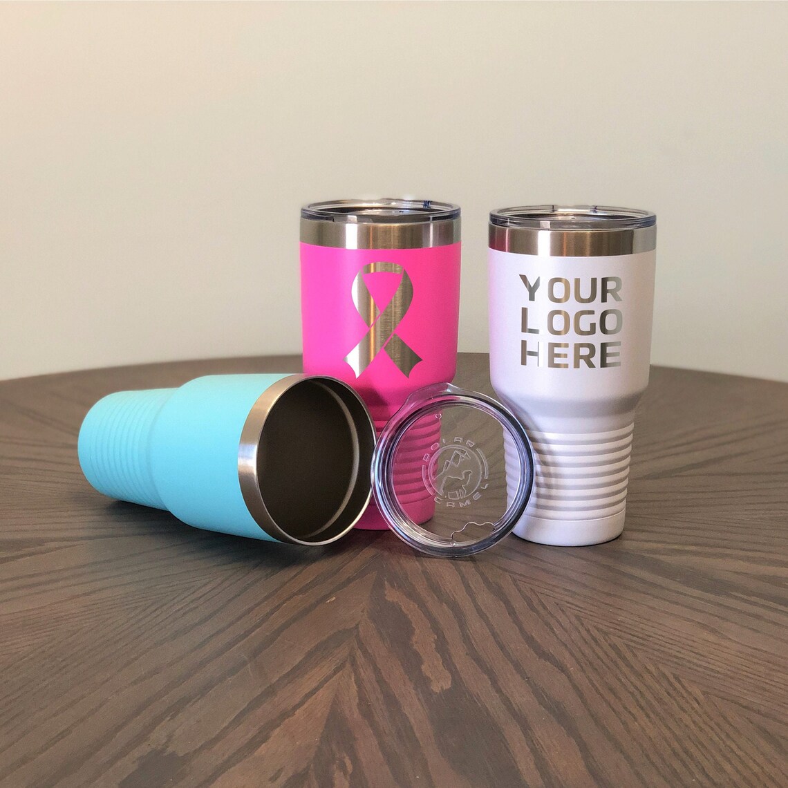 thumbnail interactive-video image 1 of Laser Engraved Personalized 30 Oz Tumbler – Avito – Choose Cup Color & Font 1 of 5