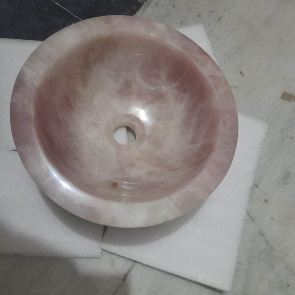 Rose Quartz Sink Etsy