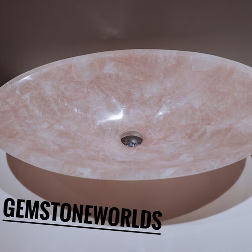 Rose Quartz Sink Etsy