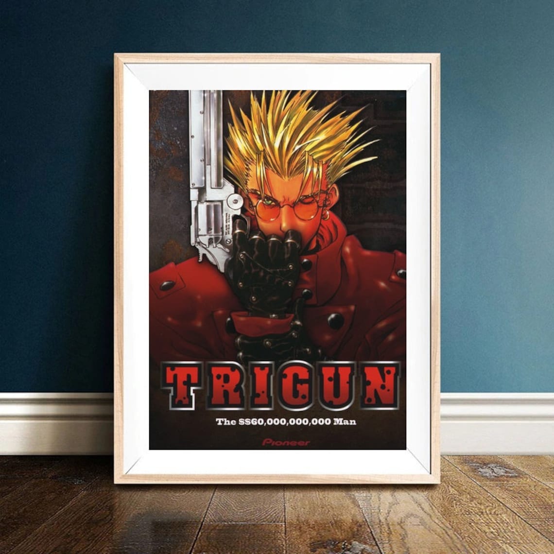 Trigun Poster Anime Art No Frame Etsy