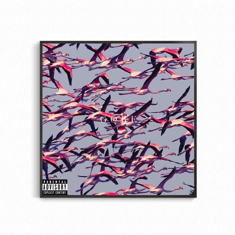 Gore Poster Album Cover Art Etsy