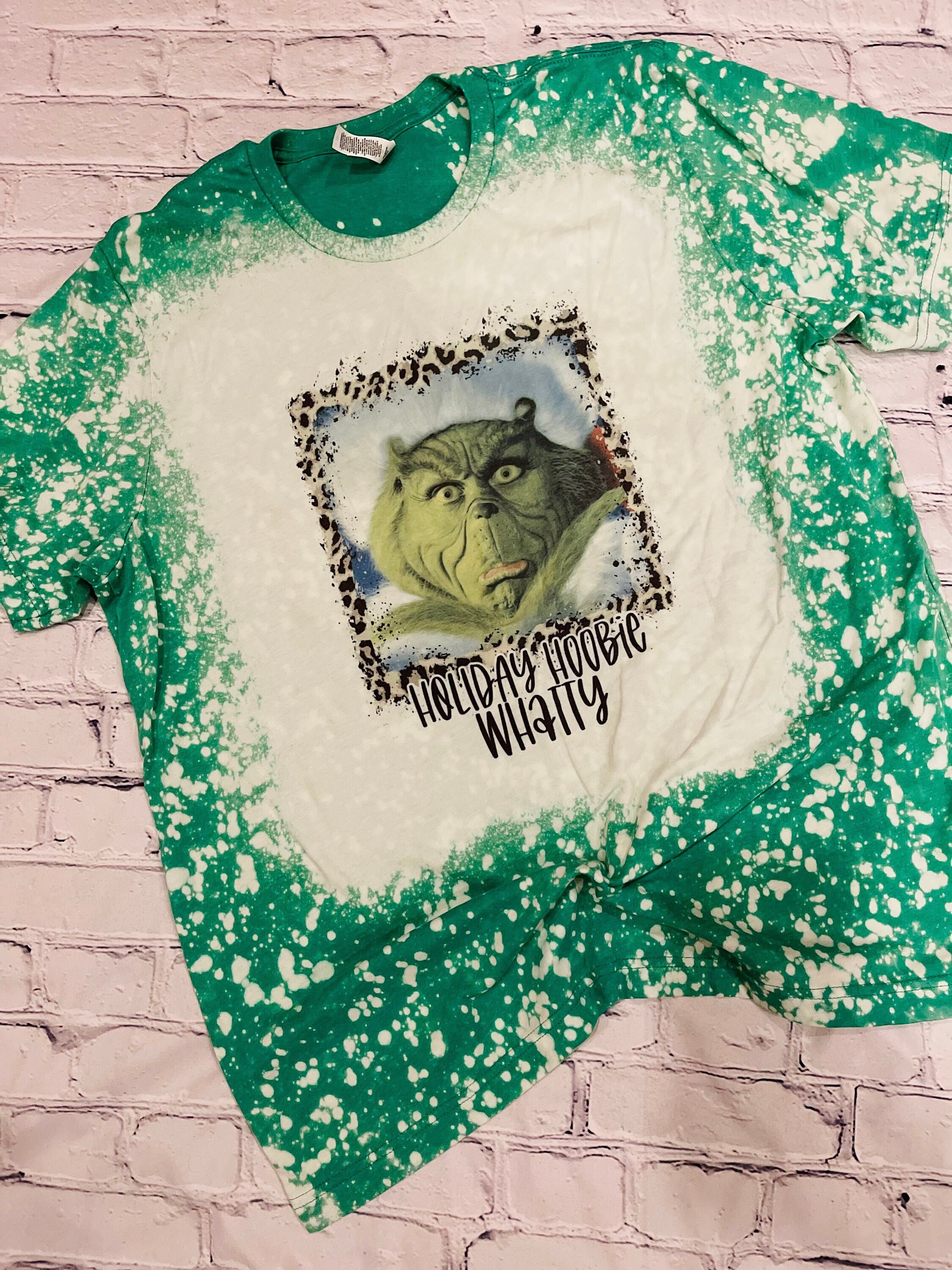 Holiday Hoobie Whatty Bleached Shirt 