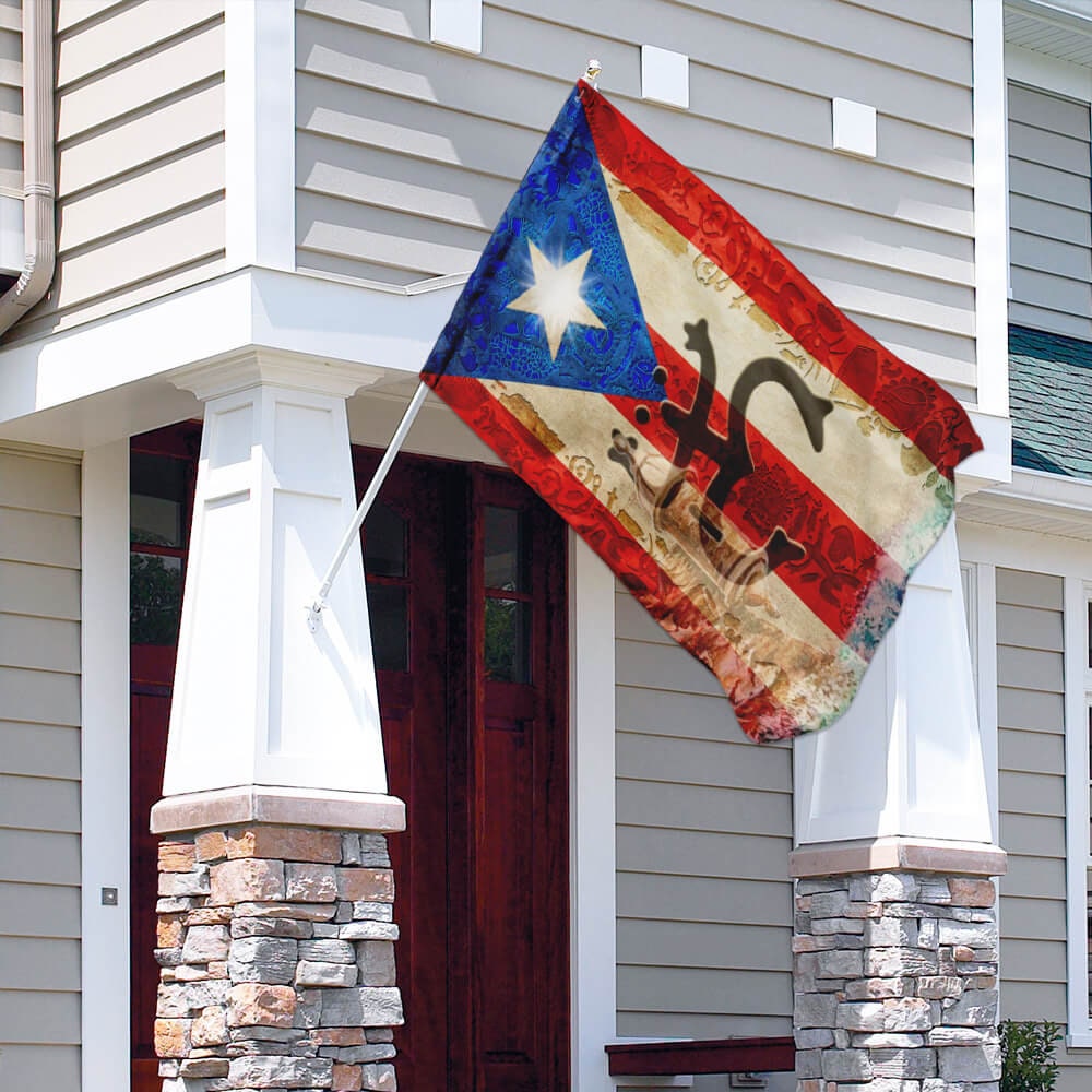 Boricua Puerto Rico Flagge 354 perfekte Flagge Wohnkultur ...
