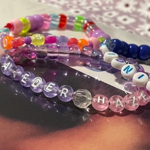 Taylor Eras Tour Pre-Made Beaded Friendship Bracelet (10) Ten Pack Randomized Grab Bag Lot