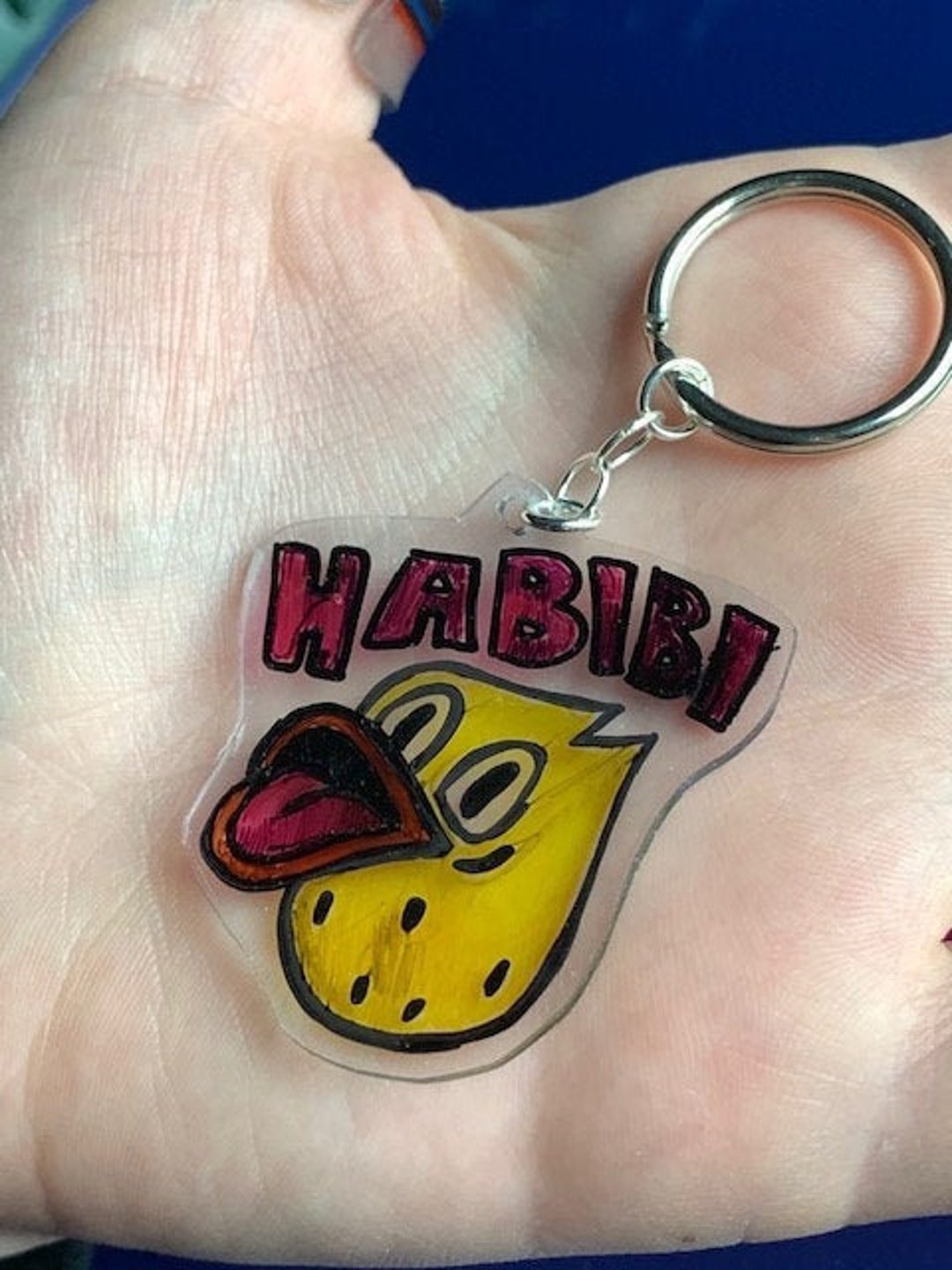 Quackity Habibi Handmade Keychain Etsy