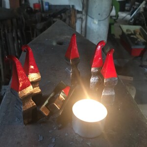 Blacksmith's nativity scene