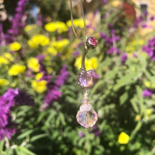 14g Belly Ring Playboy Bunny Navel Piercing With Cz Gems Etsy