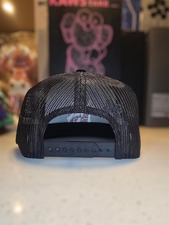 Black Richie Rich Money Bag Trucker Hat - Etsy