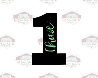 2.5" One Cookie Cutter Digital STL Download