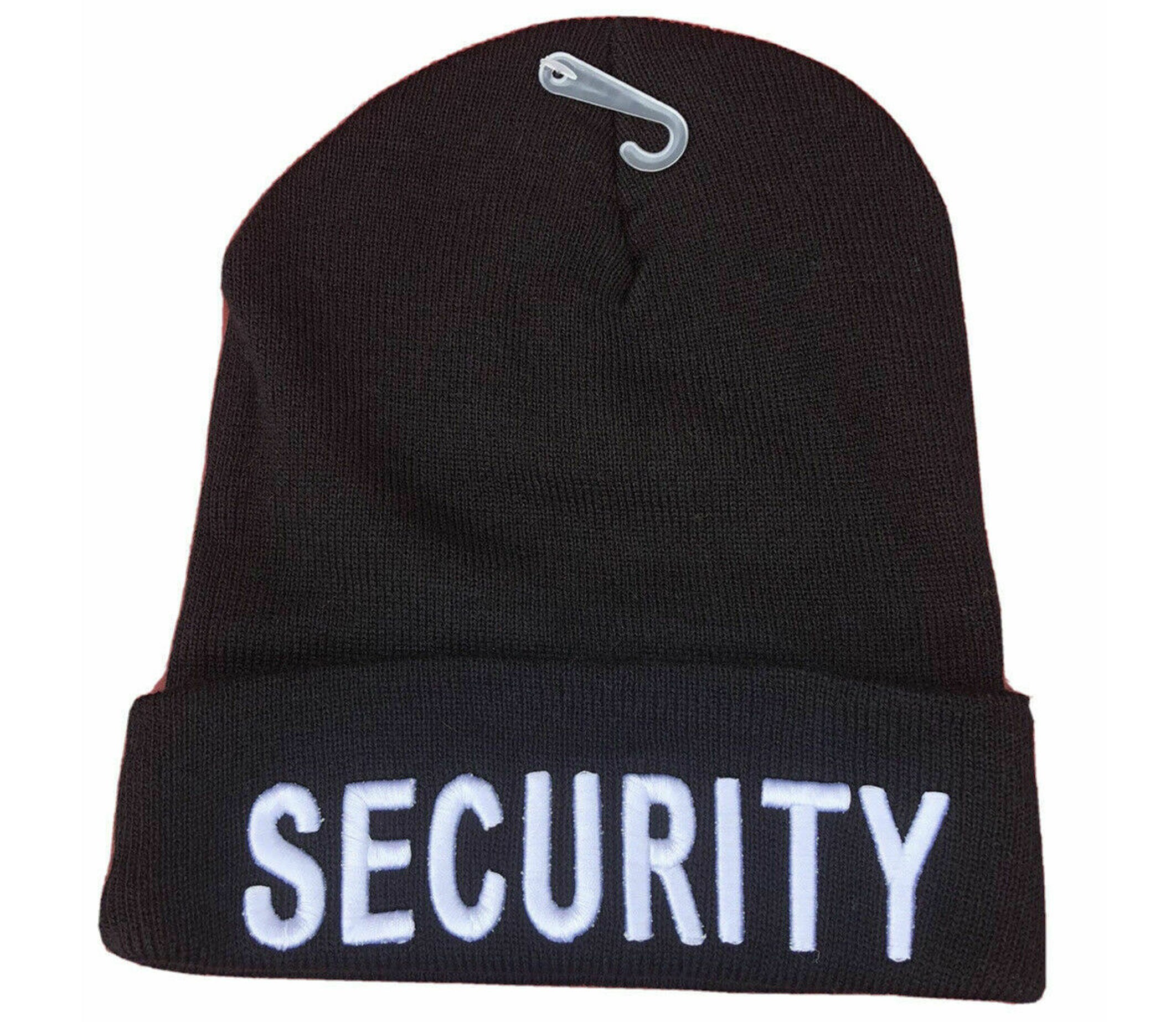 Security Officer Black Cuffed Knit 
