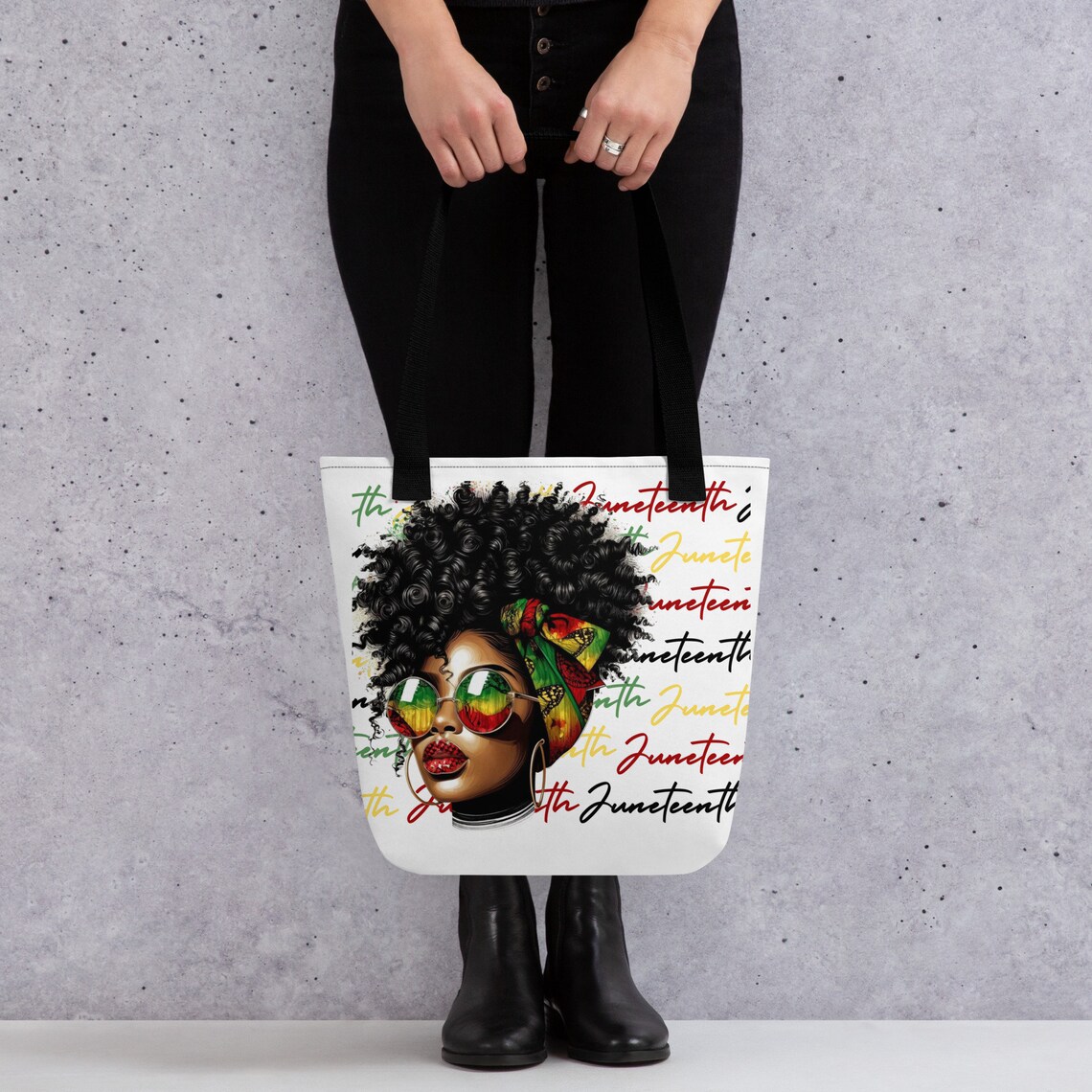 Juneteenth - Personalized Leather Handbag SBN25