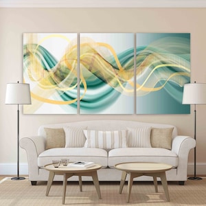Moderne abstrakte Wand Kunst Multi Panel Leinwand Raum Wand Dekor Abstrakt Abstrakte extra große Wand Kunst Leinwand Gemälde