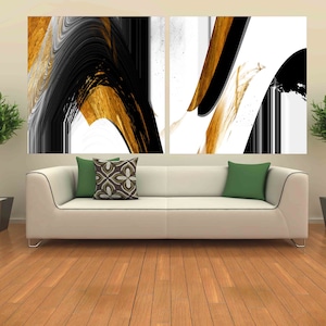 Abstrakter Kunstdruck Moderne abstrakte Kunst Multi-Panel Leinwand Raum Wanddekor Abstrakte Wandkunst Abstrakte Malerei Extra große Wandkunst