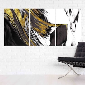 Abstrakter Kunstdruck Moderne abstrakte Kunst Multi-Panel Leinwand Raum Wanddekor Abstrakte Wandkunst Abstrakte Malerei Extra große Wandkunst