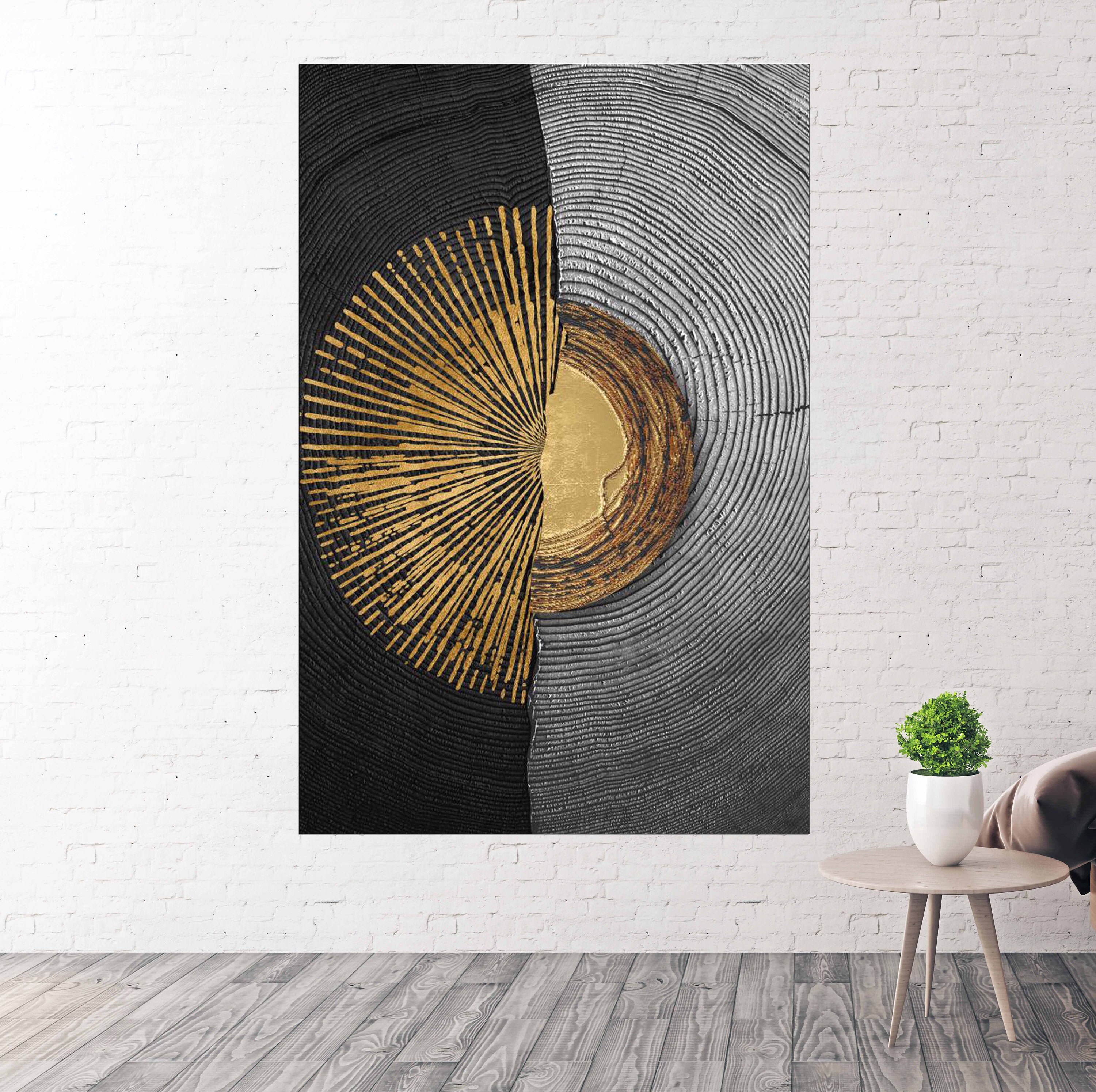 Abstract wall art geometric wall art multi panel wall art Etsy