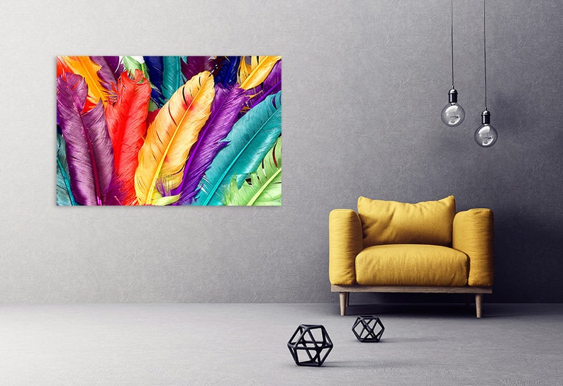 Eclectic Wall Art Modern Wall Art Paintings on Canvas Etsy