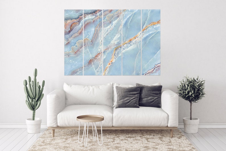 Marble wall art paintings on canvas home wall decor canvas Etsy