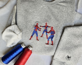 Moletom unissex personalizado com bordado de quadrinhos