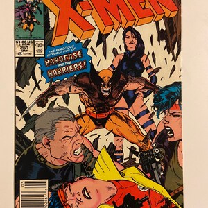 The Uncanny X-Men #261 (The ferocious introduction Hardcase and the Harriers!) 1990