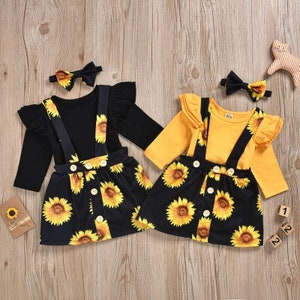 sunflower baby clothes