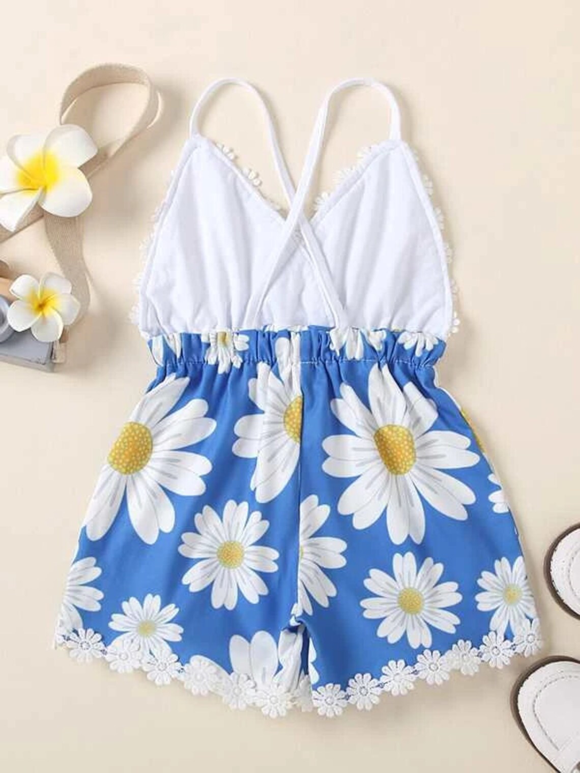Cute Rompers For Girls Toddler Girls Daisy Romper Baby Girl Etsy