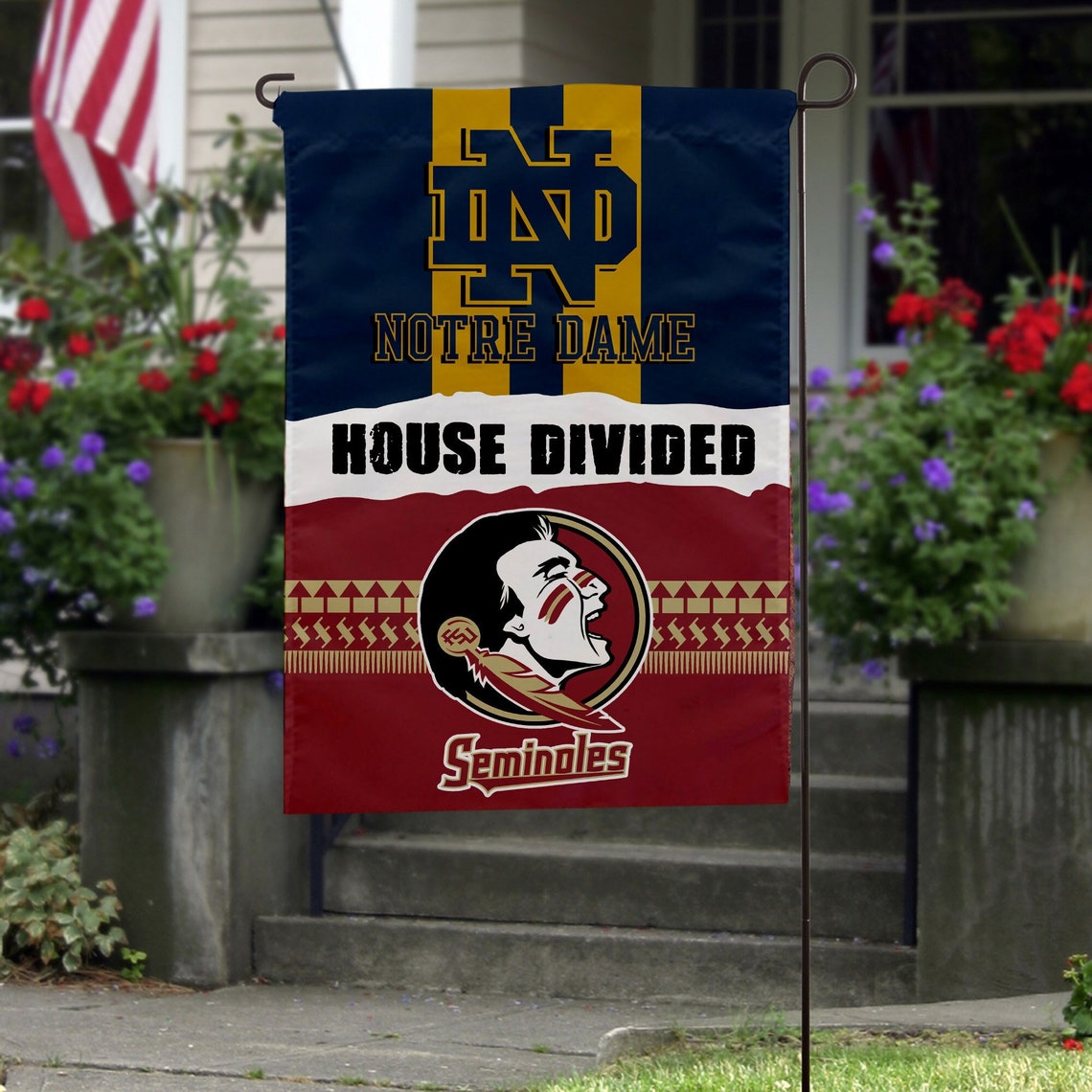 College House Divided Flag House Divided Flag College Etsy