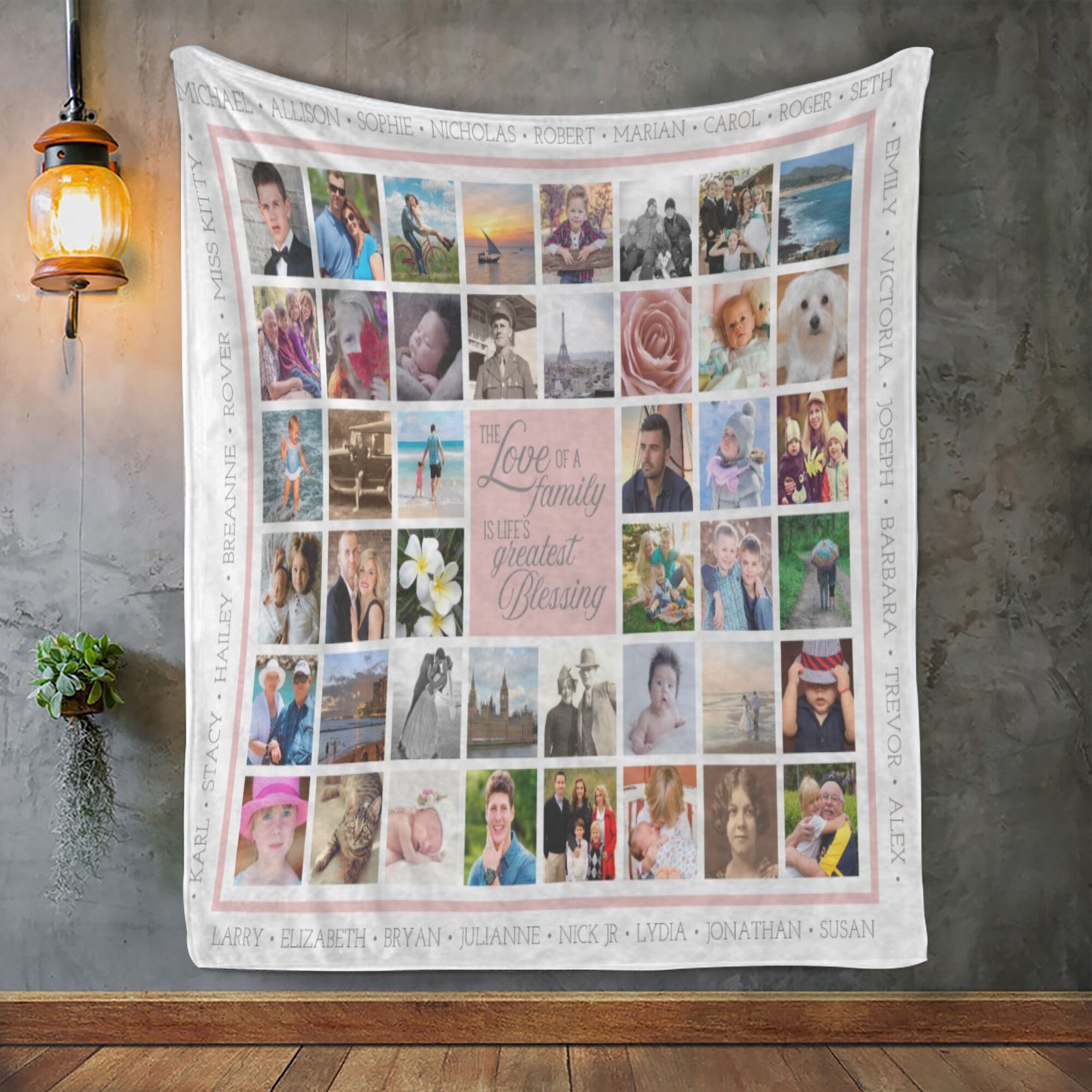 Custom Made Blankets With Pictures at Ward Dizon blog