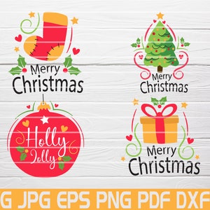Christmas Decoration Svg Files For Cricut Christmas Svg Christmas Printable Vectorial Instant Download Commercial Use Christmas Tree Svg