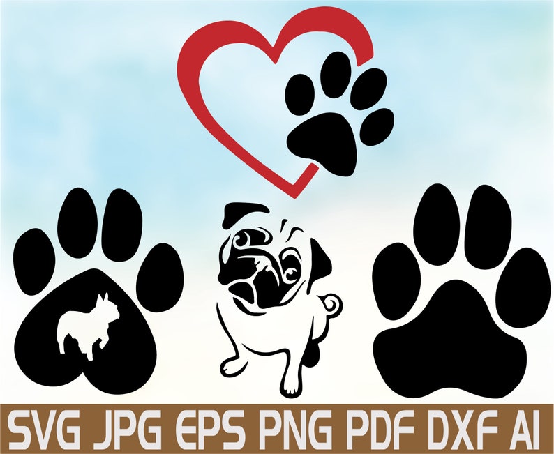 Download 30 Pug Svg Bundle Pug Clipart Pug Silhouette Svg Pug Mom Svg Love Pugs Svg Png Dxf Files For Silhouette Cricut Printable Dog Lover Svg Visual Arts Collage Shantived Com