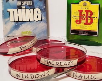 THE THING (1982) Petri Dish Blood Test Prop Replica