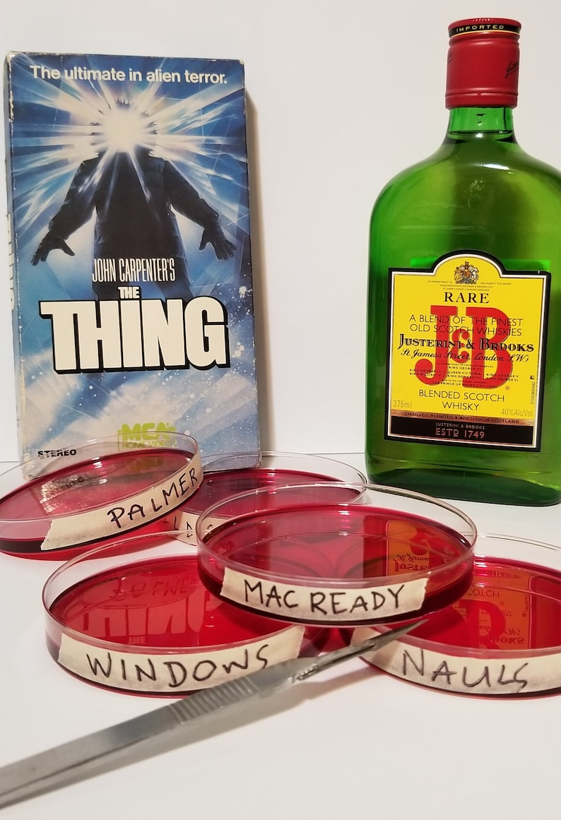 THE THING 1982 Petri Dish Blood Test Prop Replica | Etsy