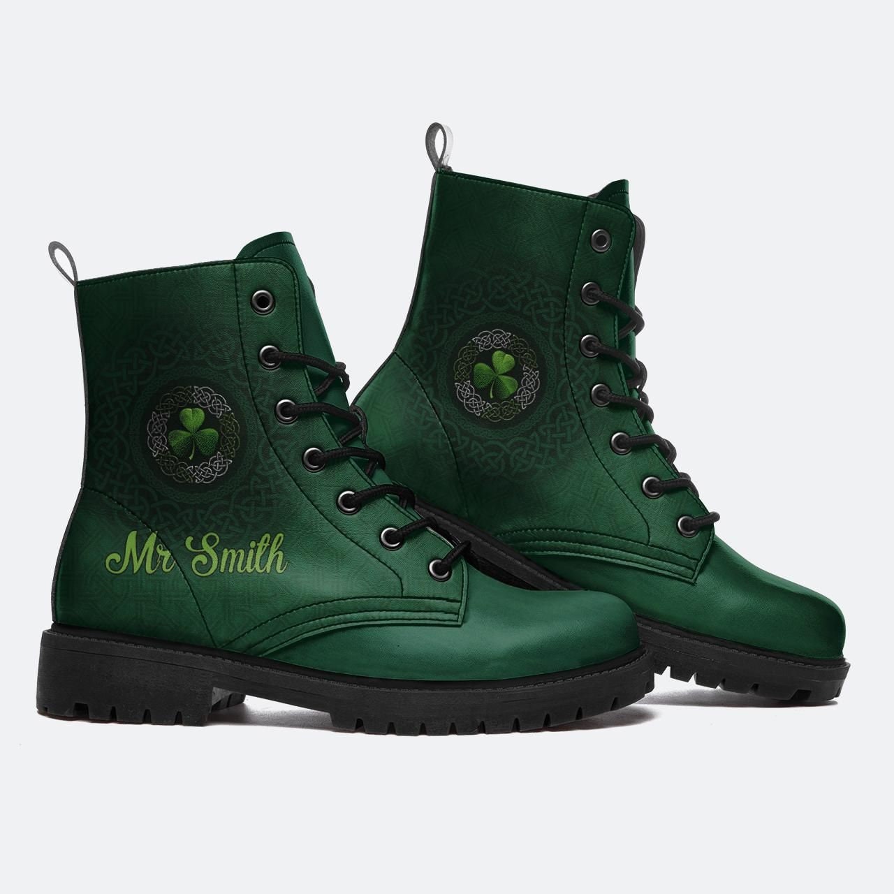 Irish Boots Custom Personalize Your Name Etsy
