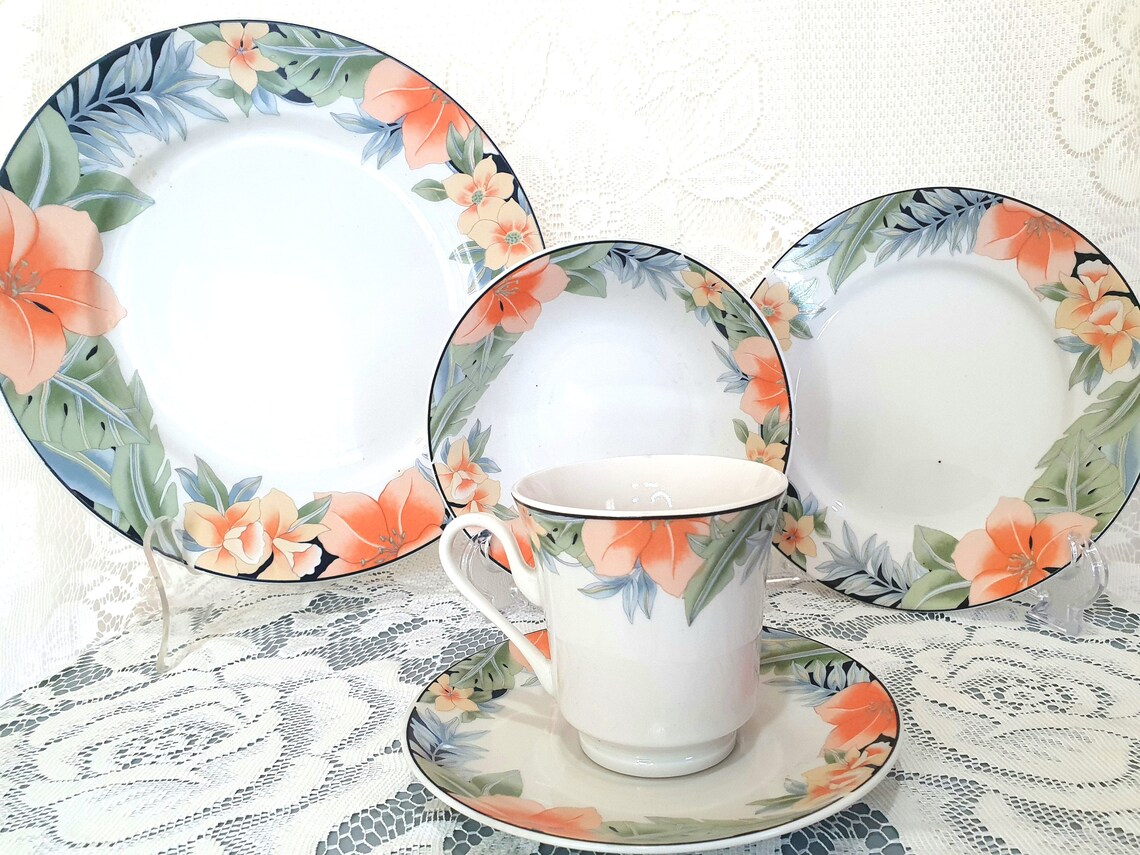 Gibson Floral Vintage Dinnerware Pattern 191 Etsy