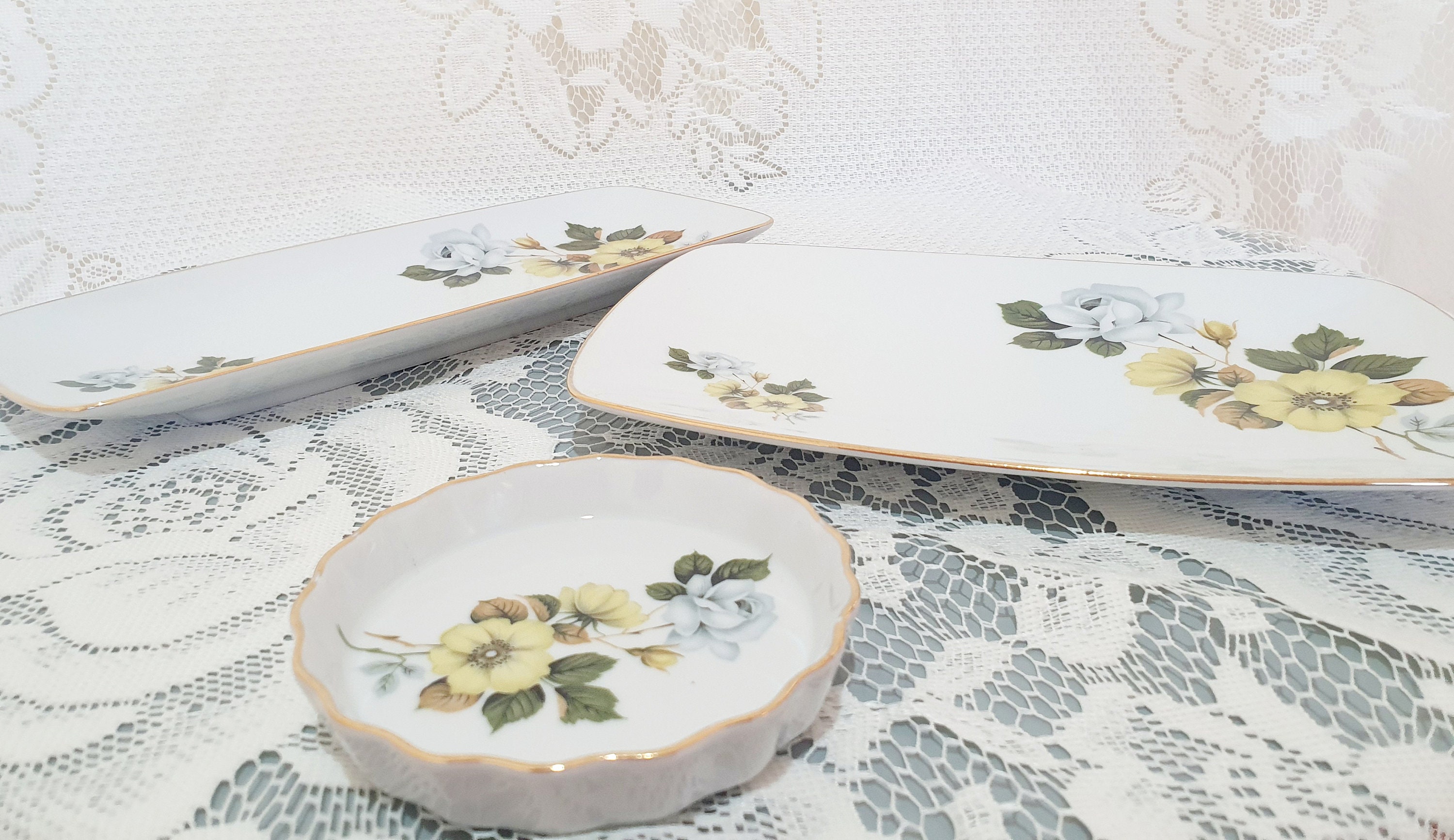 Westminster Fine China Tea Party Trio Etsy Australia