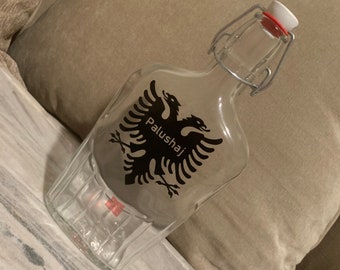 Personalized Alcohol Glass Decanter (Rraki Bottle)