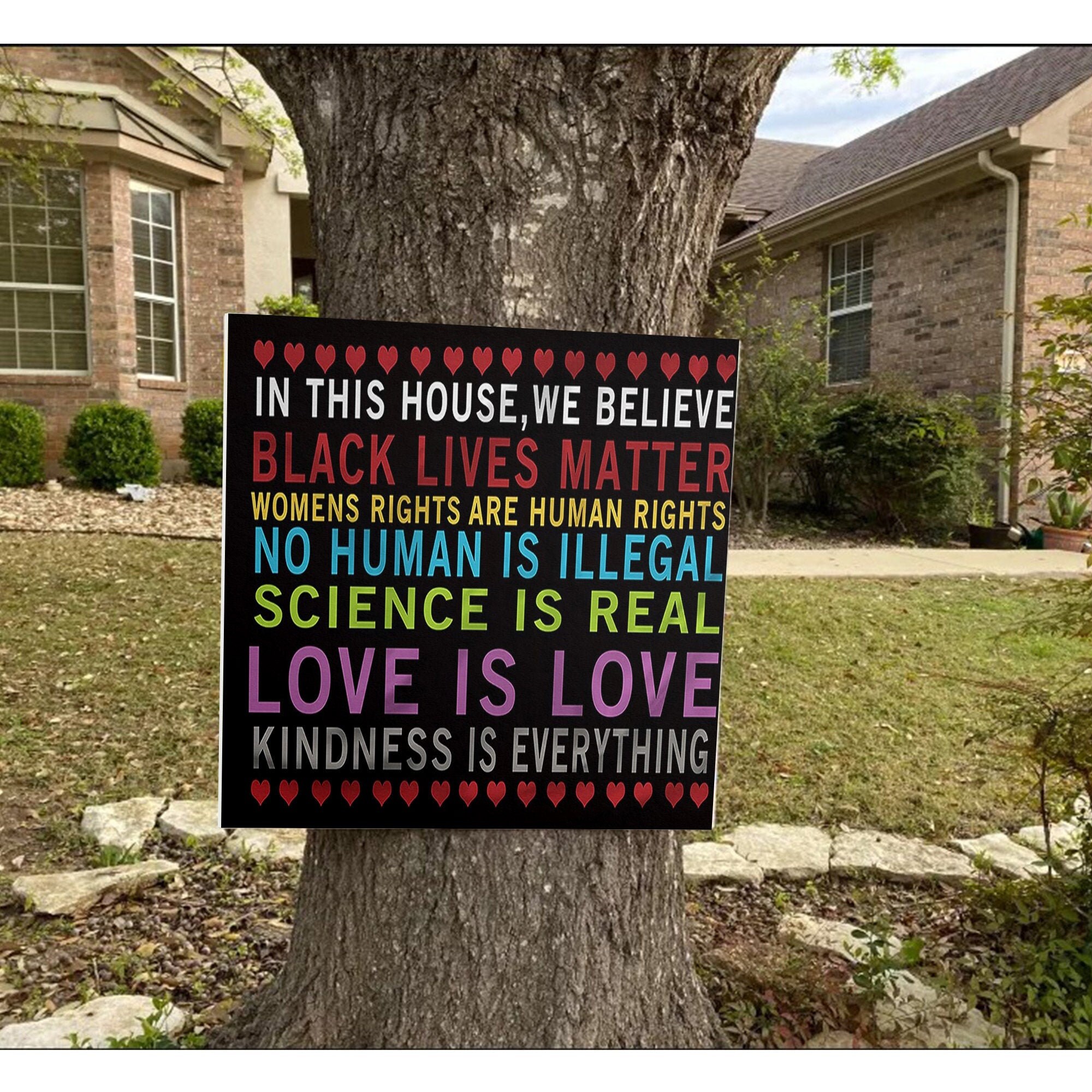 in this house we believe