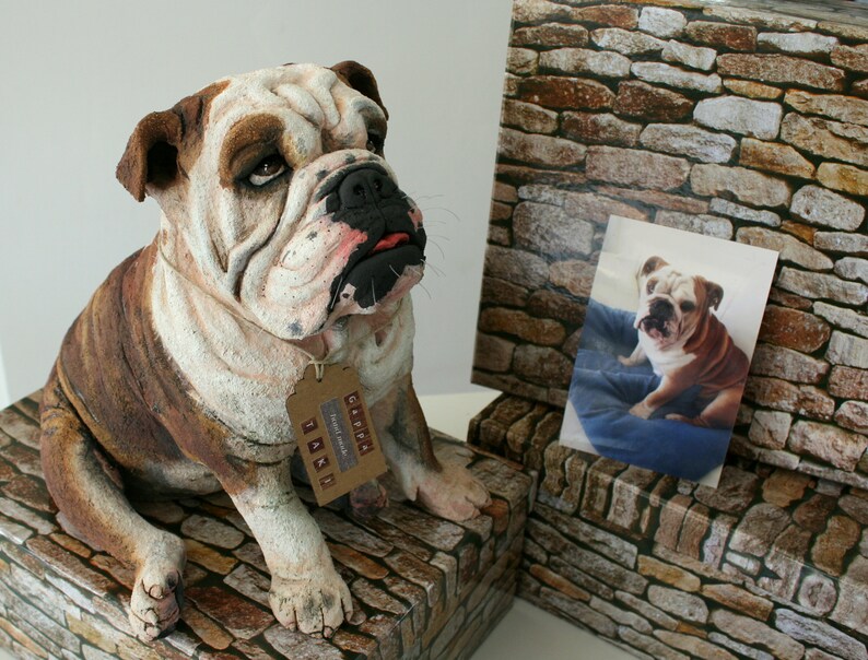 Custom Pet Portrait Pet Memorial Clay Sculpture Dog Portrait Etsy