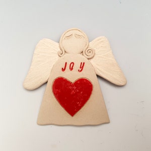 Christmas decoration, Fridge magnet, Angel magnet, Home decor, Kitchen decor, Cute magnet, Ceramic magnet, Handmade ceramic magnet