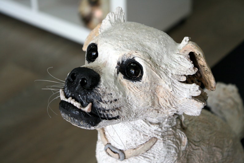 Pet Memorial Statue Custom Dog Sculpture Custom Pet Etsy