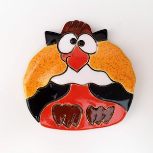 Owl magnet, Fridge magnet, Handmade ceramic magnet, Kitchen decor, Home decor, Ceramic magnet, Cute magnet, Animal magnet