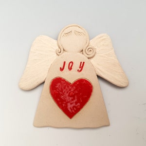 Christmas decoration, Fridge magnet, Angel magnet, Home decor, Kitchen decor, Cute magnet, Ceramic magnet, Handmade ceramic magnet