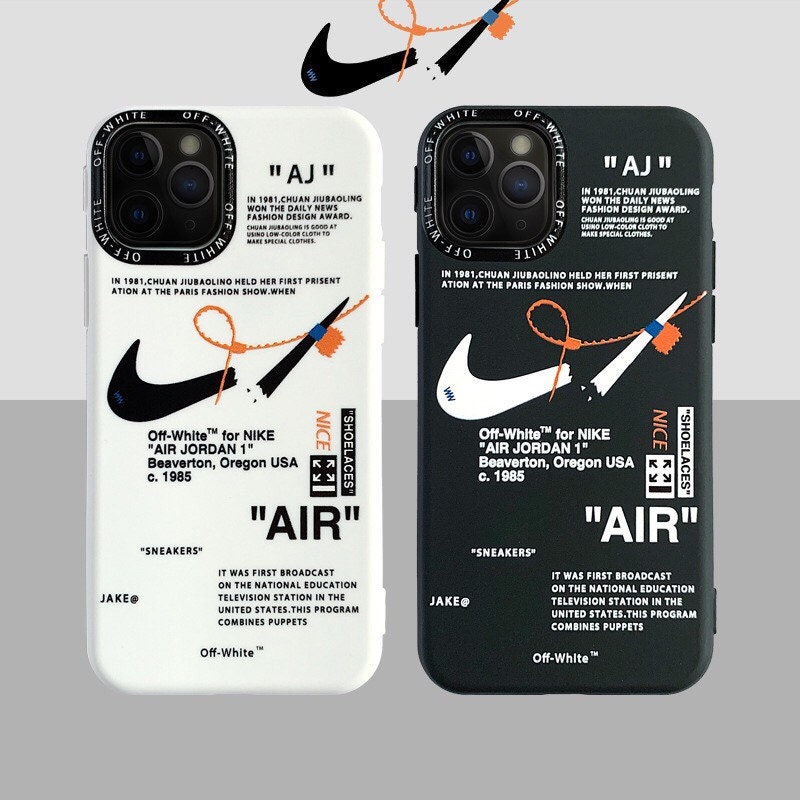 NIKE LOGO Fashion Air Silicon Phone Case Cover For iPhone11Pro XR X 7…
