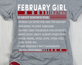 birthday shirts for february